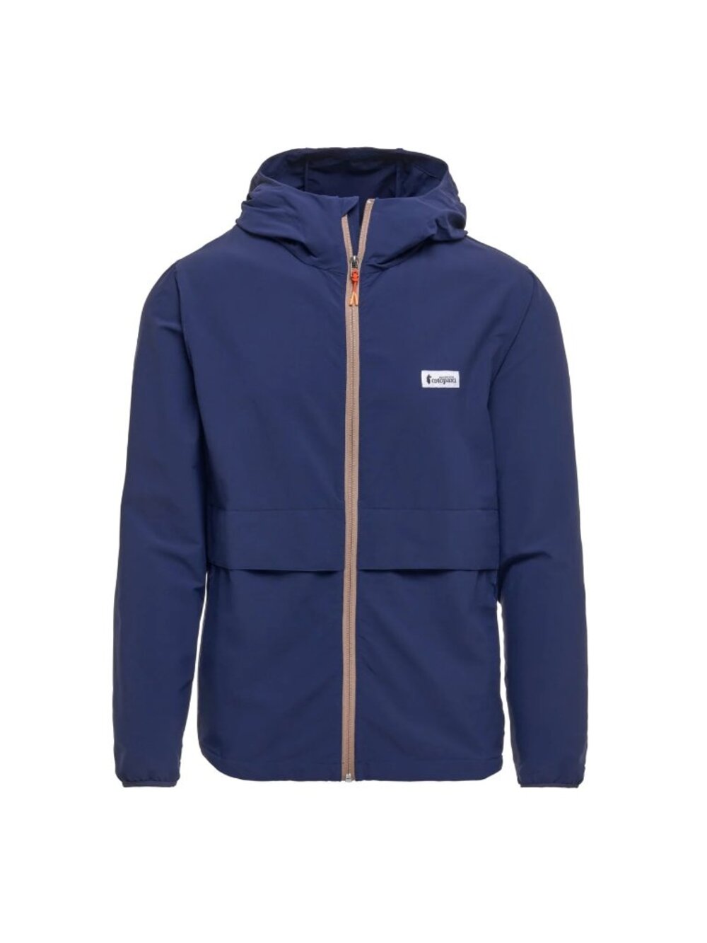 Cotopaxi 'Viento' Mens Travel Jacket Hooded Zip-Up In Navy Blue Sz XL
